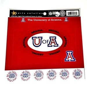 University of Arizona Wildcats NCAA Cardstock Sticker Frame